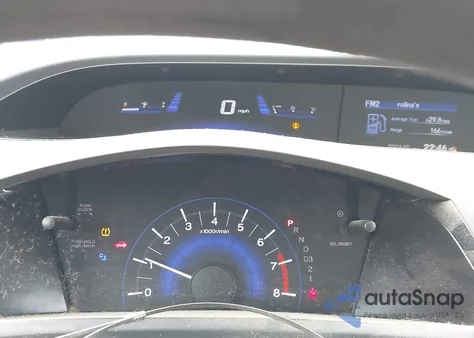 2012 Honda Civic Lx z USA, uszkodzony, nr VIN 2HGFG3B55CH565281